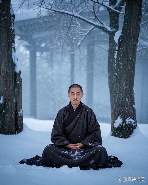 男人修行修心静心图片_山林男子闭眼静思,放松心情,找回平静_唯美图片 - 帅图库