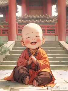 100个可爱小和尚图片_100张可爱小和尚壁纸，助你佛系放松！
