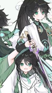 原神温迪和魈cp_温迪魈CP超甜！图和文超吸引，还有搞笑榨汁机梗