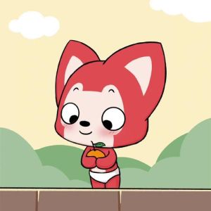 阿狸情侣头像一左一右图片_阿狸狐狸情侣头像，手机电脑必备，高清可爱显亲密！