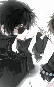 黑花cp图手绘_《盗墓笔记》黑花手绘图，暖心又带劲！