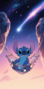 史迪仔图片情侣_史迪仔安琪甜蜜合照，情侣头像屏保必备！