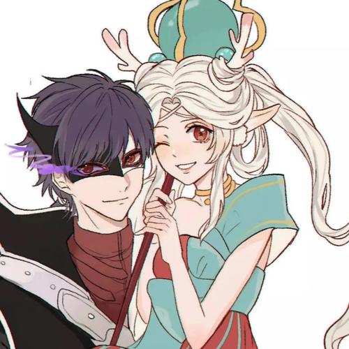 韩信瑶cp头像_韩信瑶李白情侣头像，第五人格心患CP头像分享！