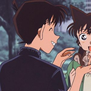 柯南和小兰情侣头像一左一右_柯南小兰甜蜜头像，情侣必备！你喜不喜欢？