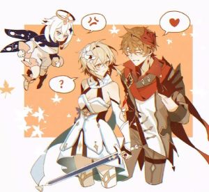 荧和公子cp_《原神》荧公子人气高，互动有趣有张力，你喜欢哪张图？