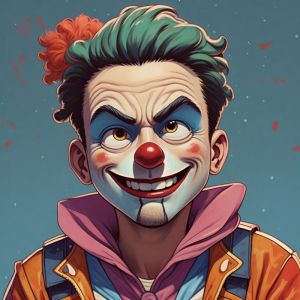 小丑鼻子红眼罩男头和平精英_酷炫小丑头像，适合《和平精英》，换着用不腻！你用过吗？