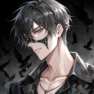 帅气黑暗系动漫图片_酷炫暗黑动漫图，个性头像桌面必备！