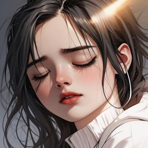 犯困少女头像_犯困女孩头像太真实！可爱又妩媚，谁看了不迷糊？