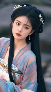 绝美汉服美女_汉服美女太美了！穿越感十足，细节精致，二次元女孩穿上更添浪漫，画面太梦幻了！