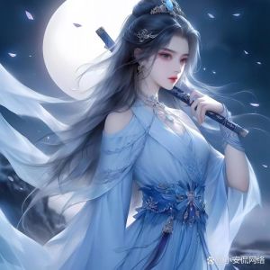 冷傲古风剑客图片女_古风女侠图，神秘又帅气，适合做头像海报！