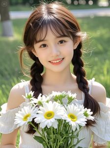 女孩辫子图片100张_100张女孩辫子图，发型灵感，简单到精致！