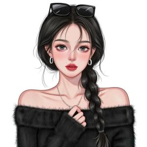 超美手绘卡通女生头像_超可爱手绘头像，个性时尚社交必备！