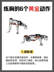 练出壮胸肌！5个动作让你胸肌线条好看