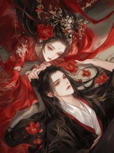 古风情侣漫画图_古风漫画情侣头像，仙气浪漫，古典感十足！