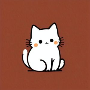 呆萌小奶猫卡通图片_超萌小奶猫卡通图，手机电脑背景必备，看一眼心情就好多了！你最喜欢哪一只？评论区聊聊吧！
