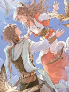 双人插画二次元_甜蜜情侣还是热血朋友？