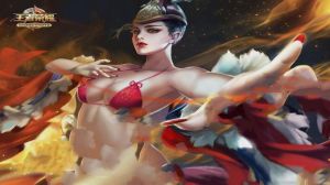 王者女角色凉快照片_夏日王者荣耀美照，清凉又吸睛！