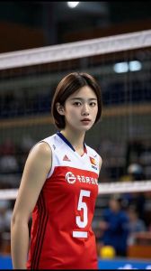 中国女排第一美人照片_女排女神太养眼！蕊蕊婷婷谁最美？快来选壁纸！