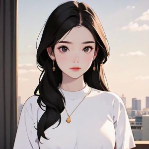 知性女孩卡通头像_胖女孩专属知性卡通头像，温柔上镜，快来换头像！
