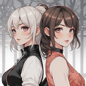 两个女生一起的头像_姐妹合影，父女温情，师徒情深，这张图还能用在哪？
