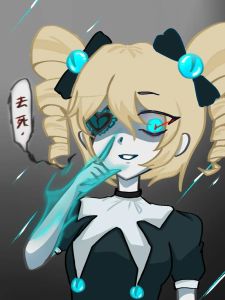 蛋仔黑暗女王图片_蛋仔派对黑化公主图，酷炫来袭！