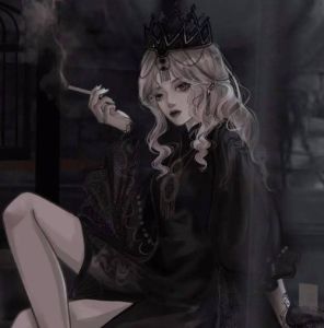 黑化女生头像高冷黑色_冷冰冰的力量感，适合暗黑控！
